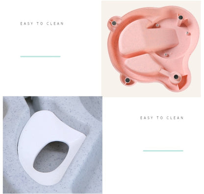 Easy to Clean - Anti-Slip Bottom Base in Pink and White, Removable Components for Thorough Cleaning
