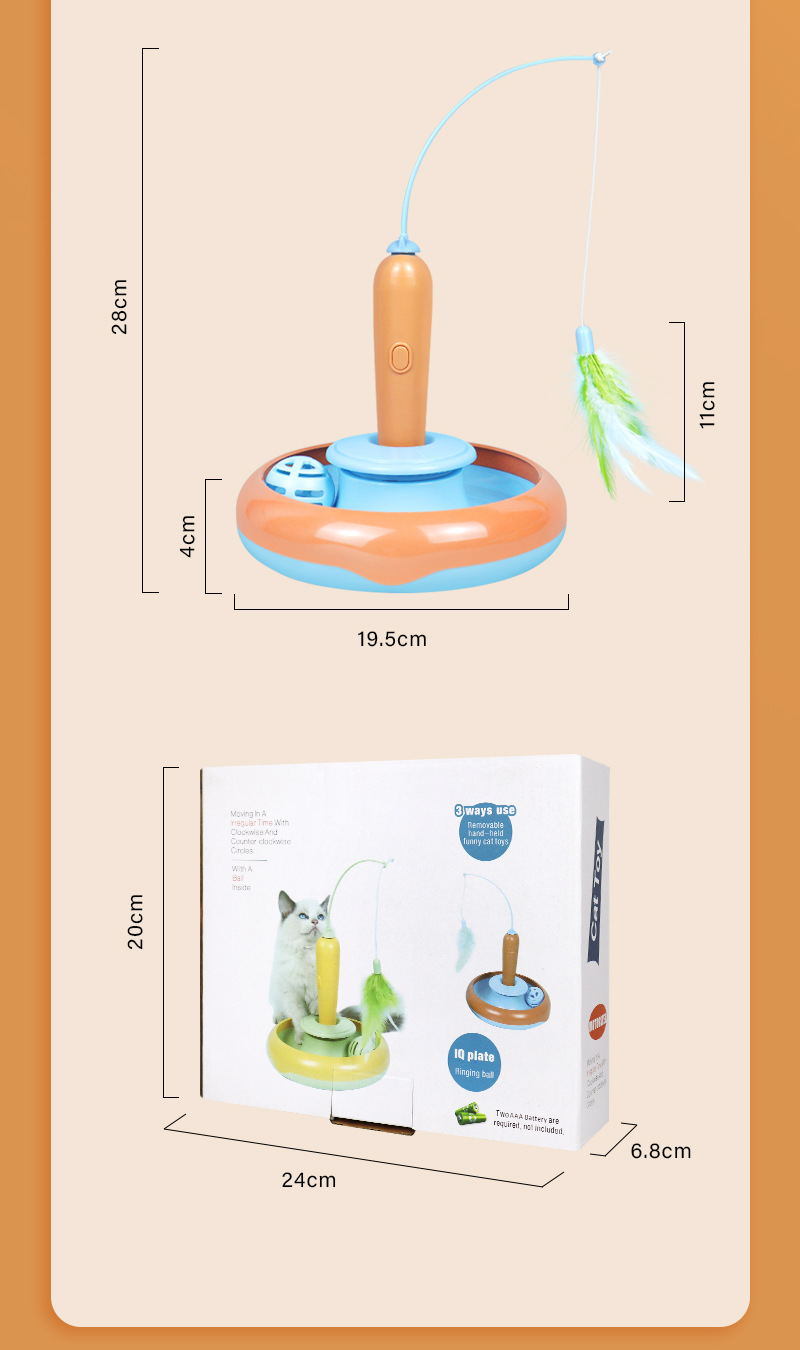 For Self-play  Turntable Pets  Toy