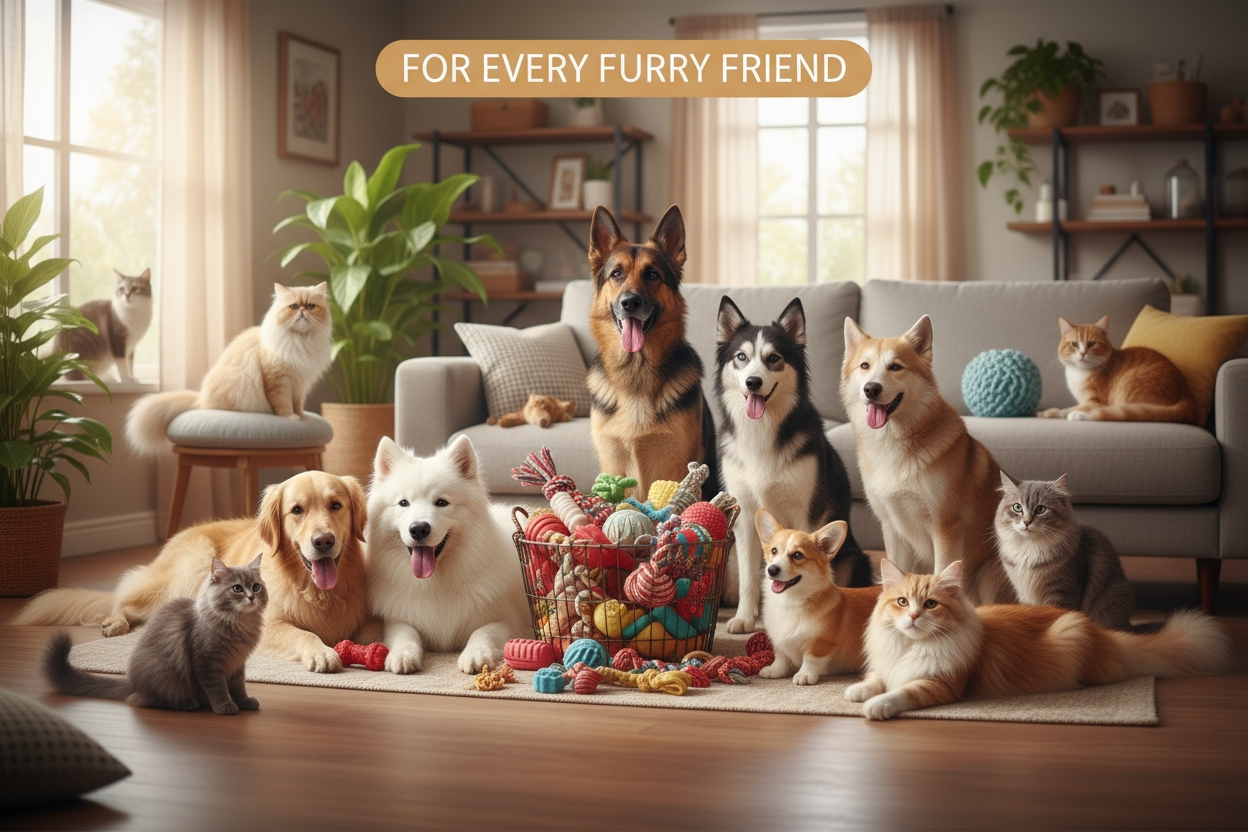 适合各种狗猫品种的产品图片