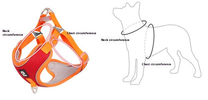 Puppy Adjustable Reflective Saddle