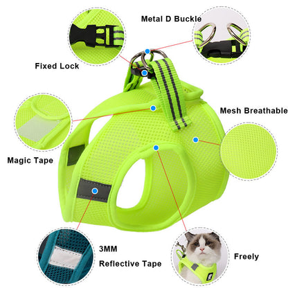 Anti-strike cat traction harness