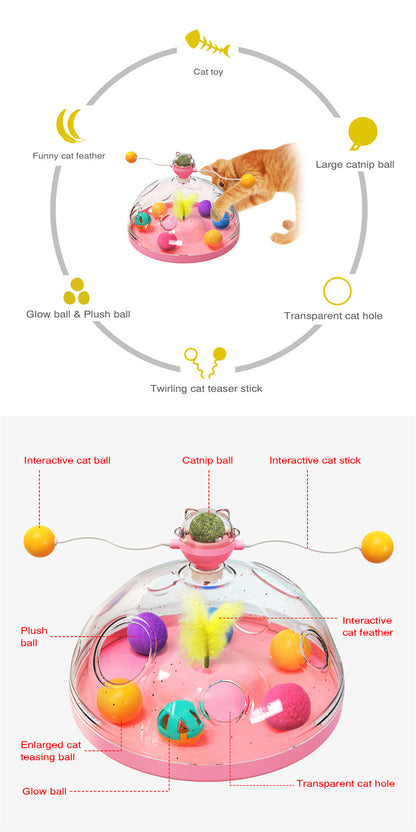 Interactive  Turntable Pet Educational Toys