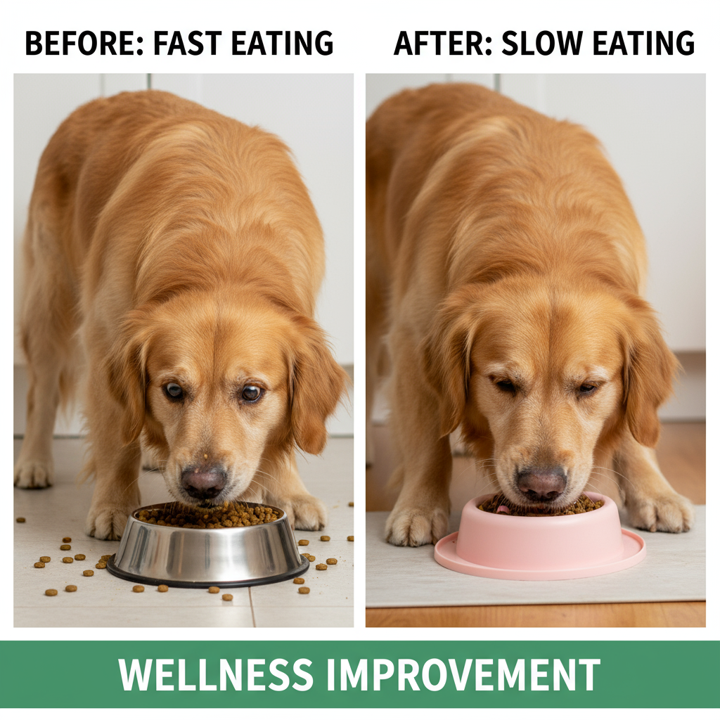  "Health Benefits - Before and After Comparison Showing Improved Eating Habits"