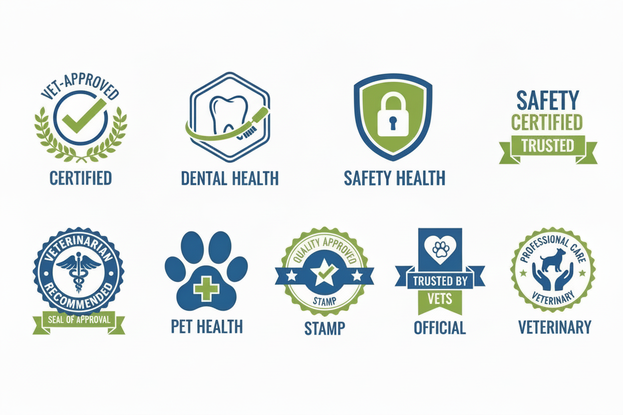 Pet Certification Badges - 3:2 Layout